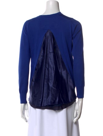 Sacai Luck Crew Neck Long Sleeve Top