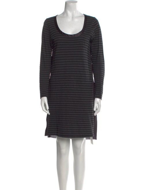 Sacai Luck Striped Mini Dress