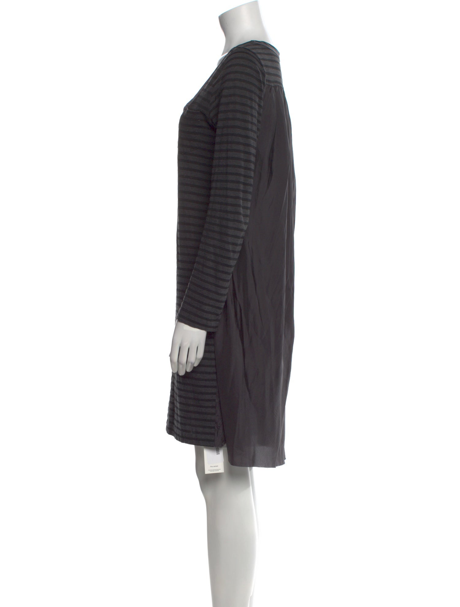 Sacai Luck Striped Mini Dress