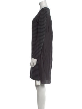 Sacai Luck Striped Mini Dress