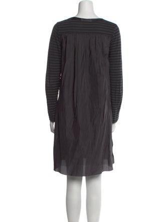 Sacai Luck Striped Mini Dress