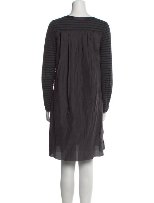 Sacai Luck Striped Mini Dress