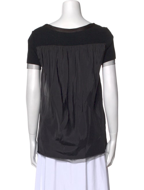 Sacai Luck Scoop Neck Short Sleeve T-Shirt