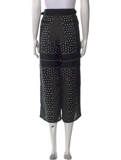 Sacai Luck Printed Wide Leg Pants