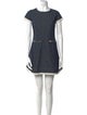 Sacai Luck Crew Neck Mini Dress