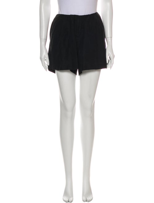 Piamita Silk Mini Shorts Black