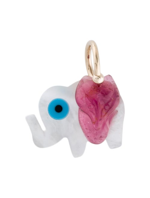 Mother of Pearl Mother Of Pearl & Tourmaline Penda
