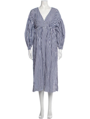 Mother of Pearl Dresses Striped Midi Length Dress XS