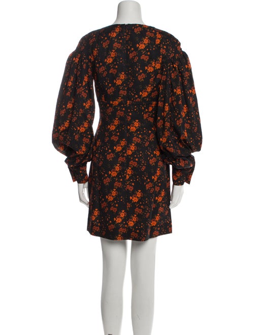 Mother of Pearl Floral Print Mini Dress