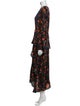 Mother of Pearl Floral Print Long Dress