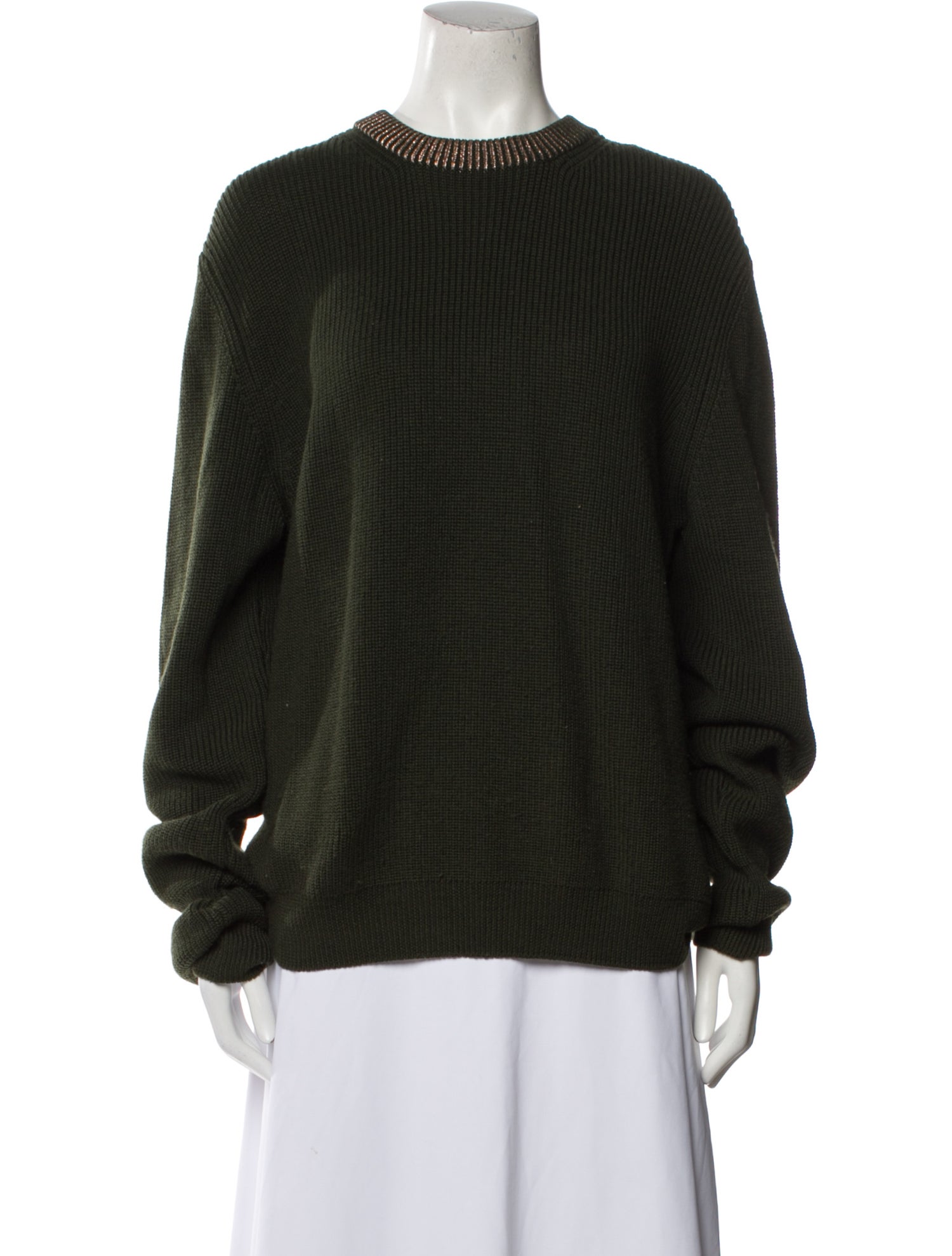 Mother of Pearl Wool Crew Neck Sweater