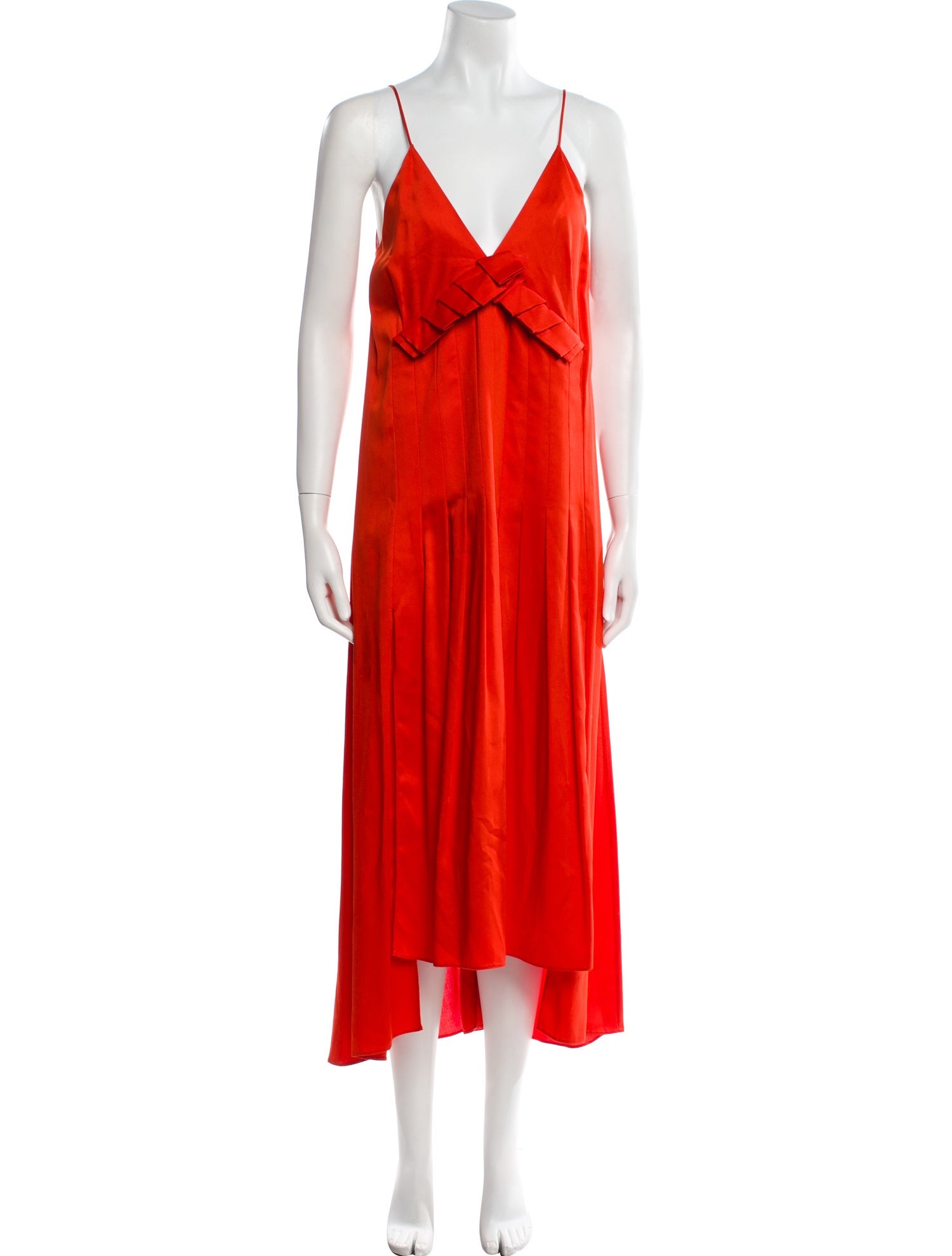 Mother of Pearl V-Neck Long Dress