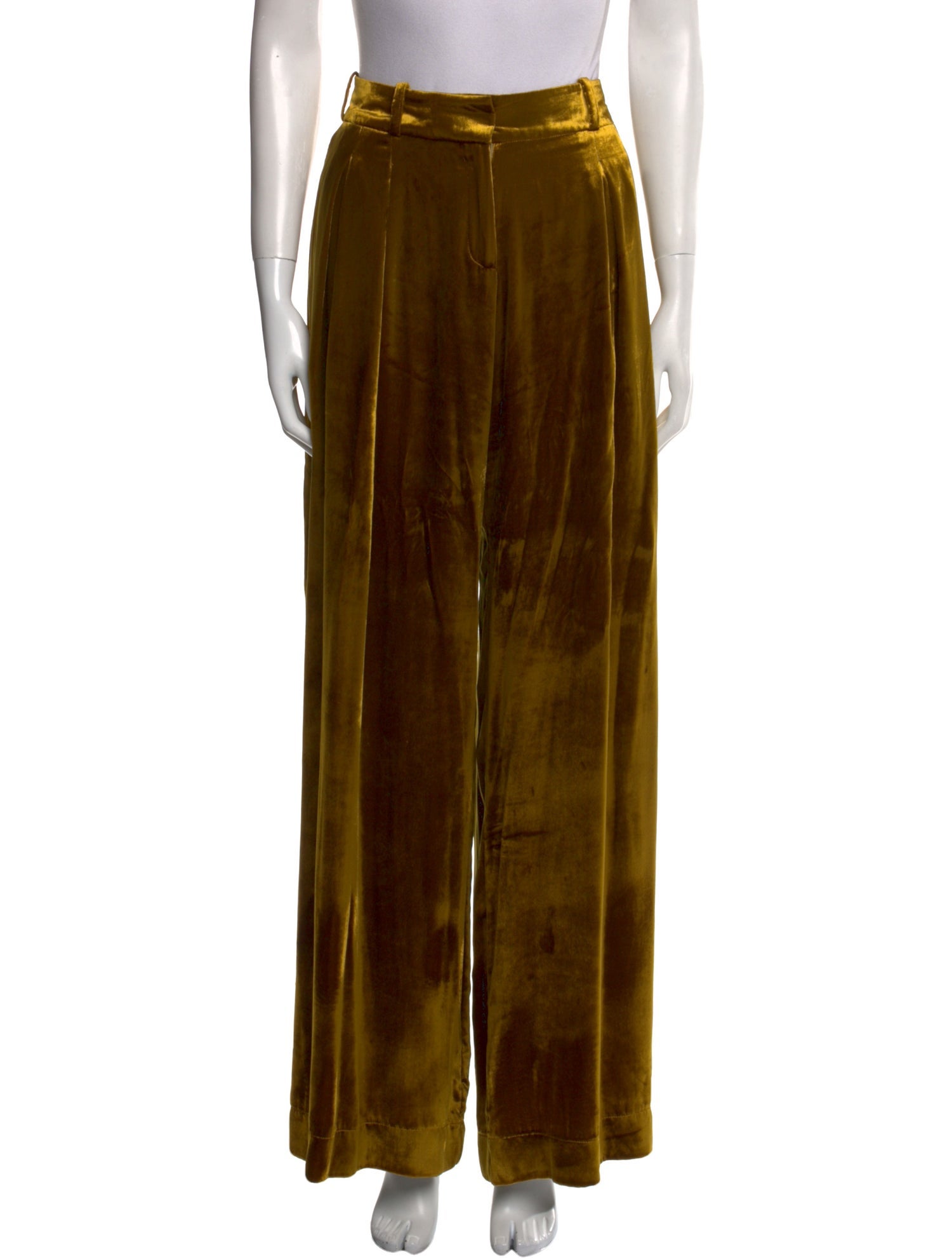 Mother of Pearl Velvet Wide Leg Pants