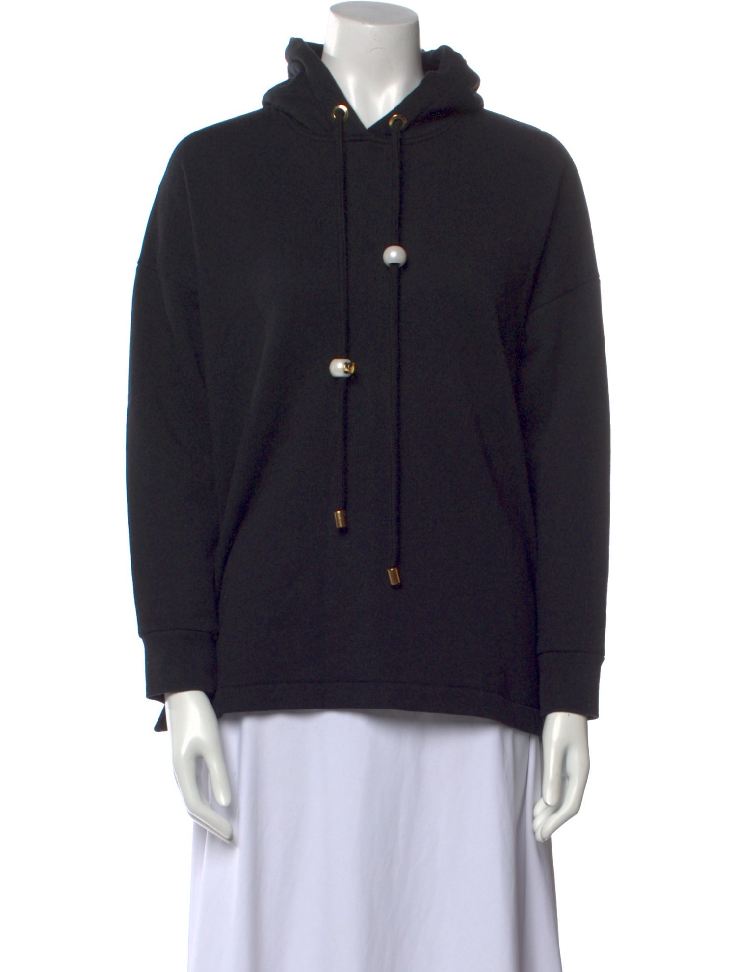 Mother of Pearl Mock Neck Long Sleeve Sweatshirt