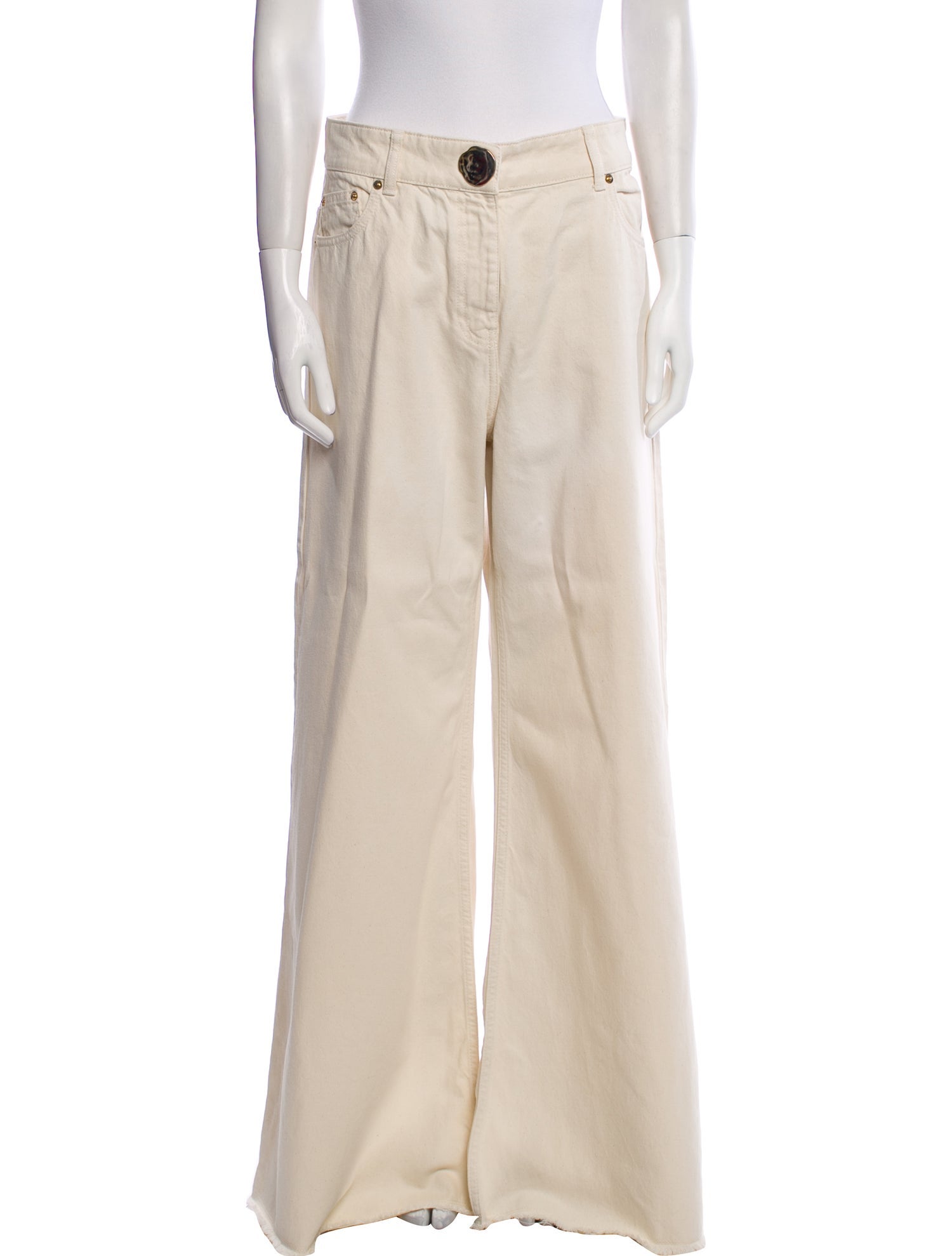 Mother of Pearl High-Rise Wide Leg Jeans