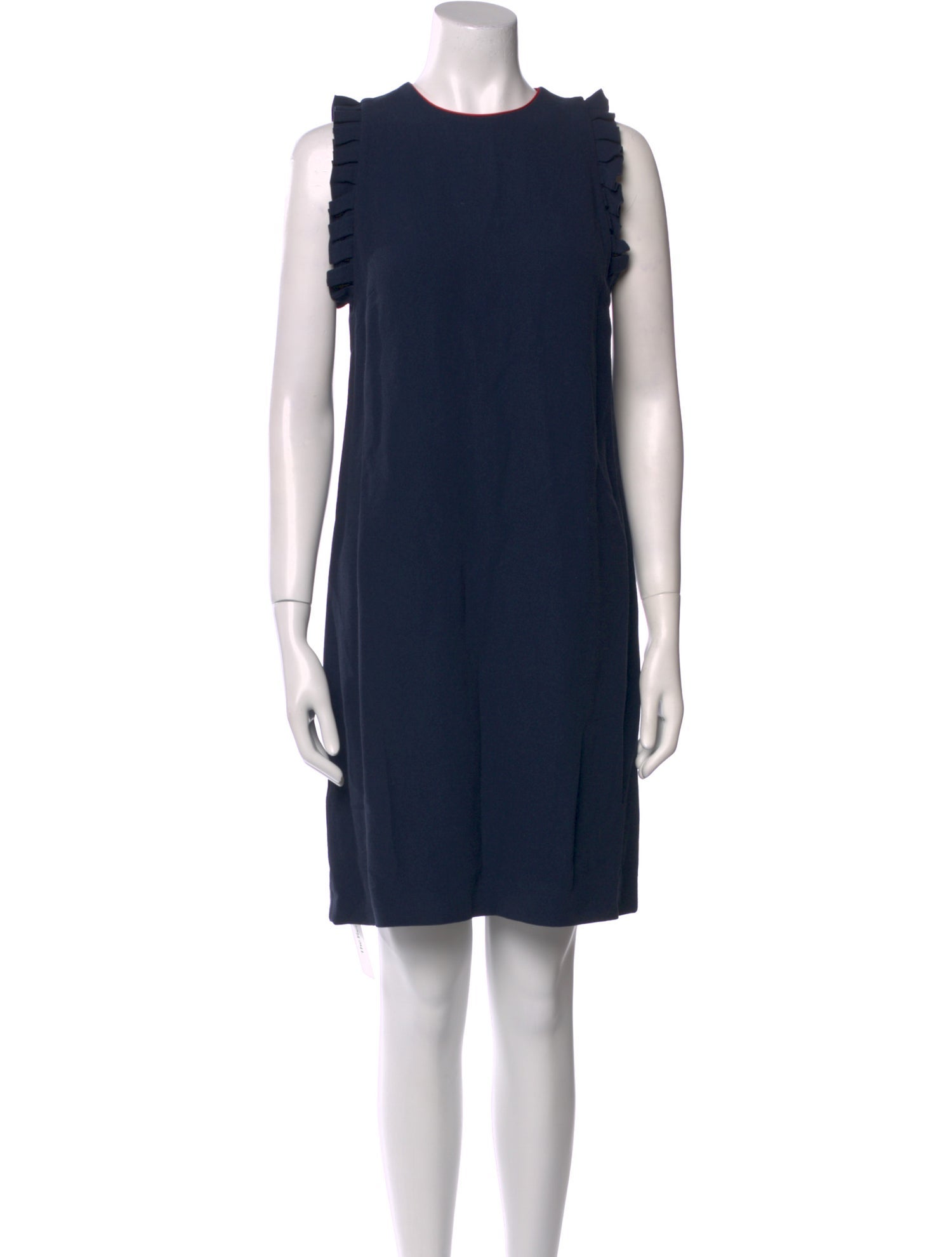 Mother of Pearl Crew Neck Mini Dress