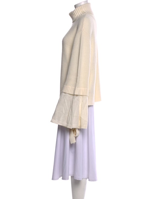 Mother of Pearl Wool Turtleneck Sweater