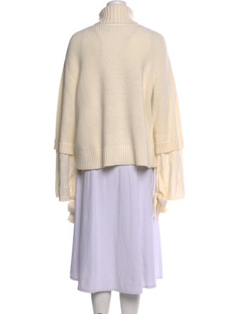 Mother of Pearl Wool Turtleneck Sweater
