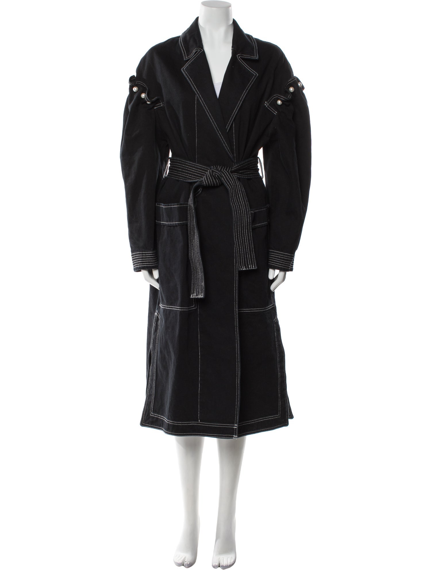 Mother of Pearl Trench Coat