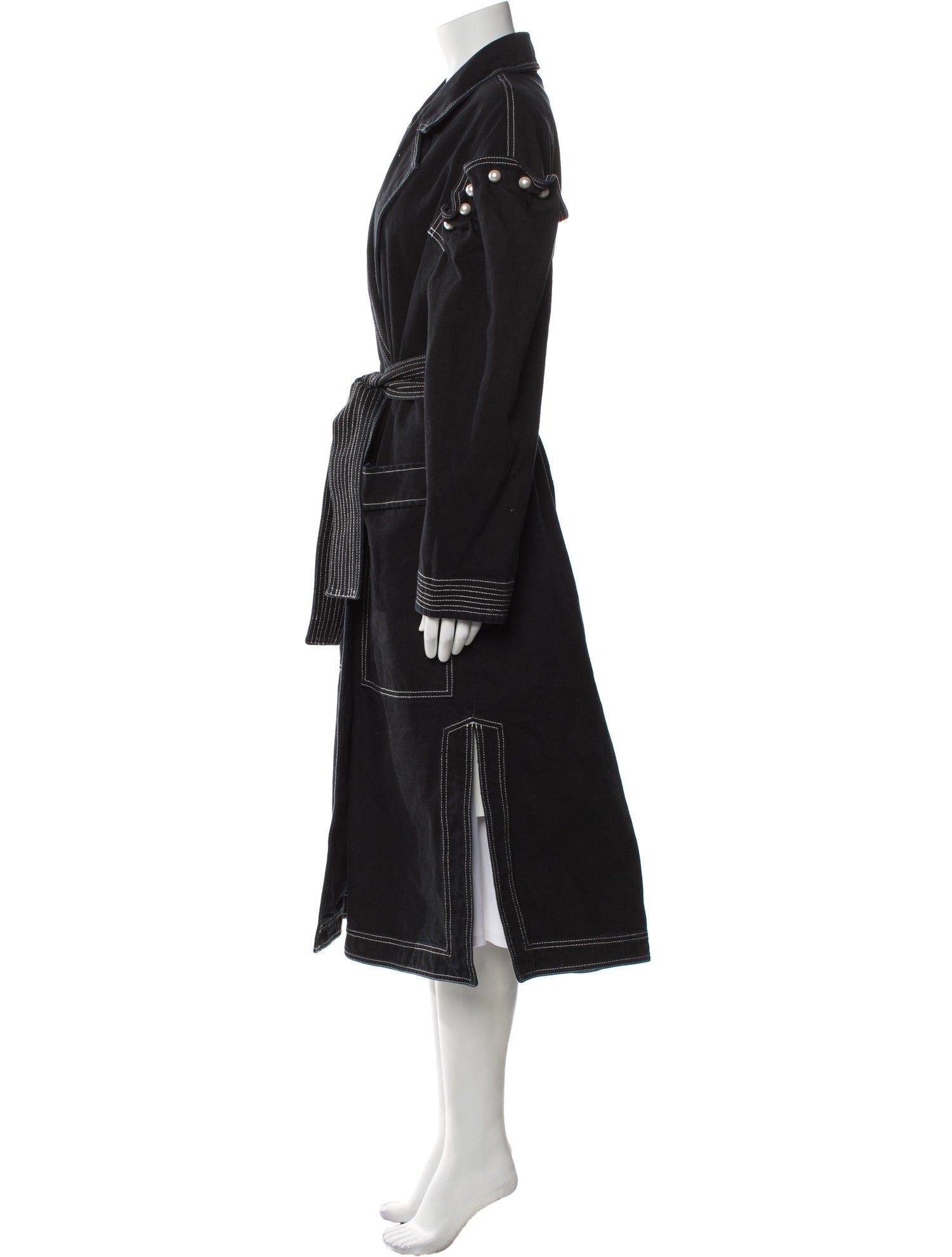 Mother of Pearl Trench Coat