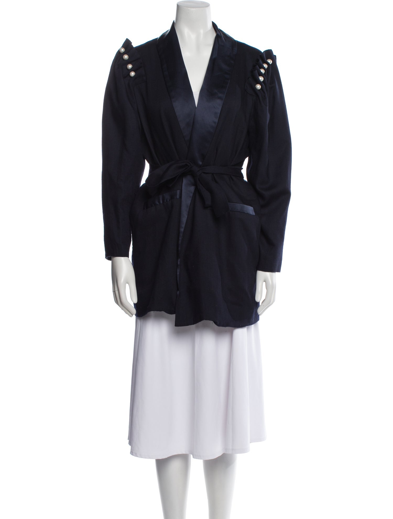 Mother of Pearl Wool Jacket