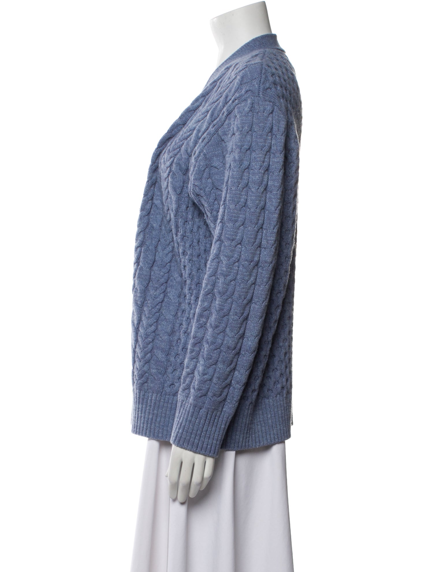 Mother of Pearl Wool V-Neck Sweater