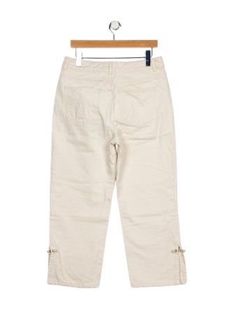 Mother of Pearl Mid-Rise Wide Leg Jeans