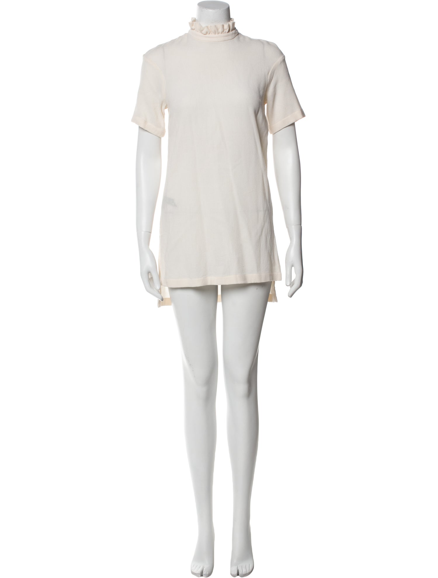 Mother of Pearl Wool Mini Dress