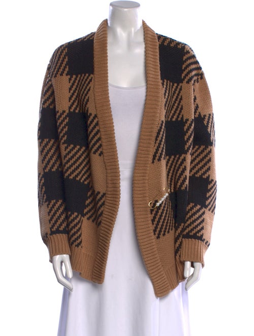 Mother of Pearl Printed Open Front Sweater