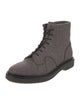 Adieu Wool Lasercut Accents Combat Boots