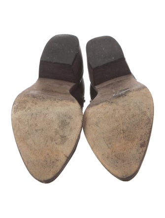 LD Tuttle Suede Studded Accents Combat Boots