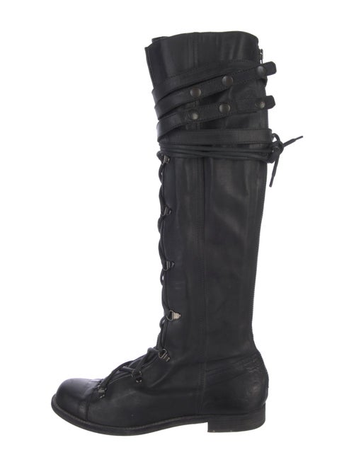 LD Tuttle Leather Combat Boots