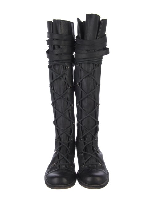 LD Tuttle Leather Combat Boots