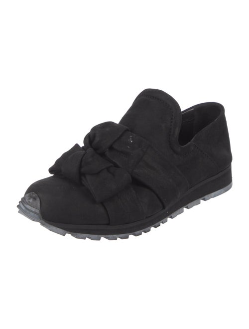LD Tuttle Suede Bow Accents Sneakers