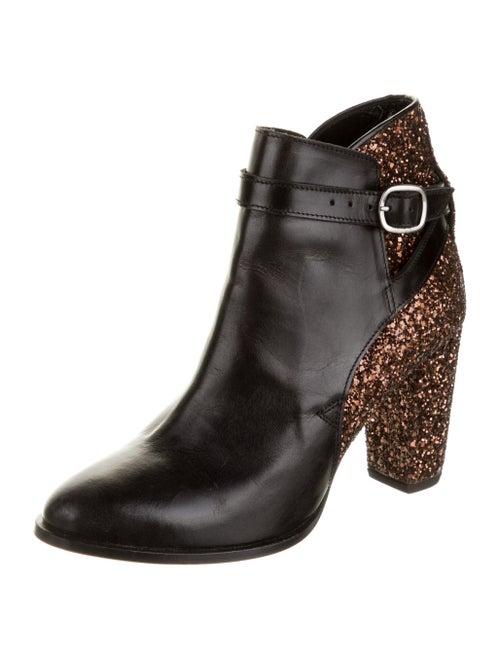 Markus Lupfer Leather Colorblock Pattern Boots