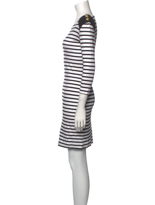 Markus Lupfer Striped Mini Dress