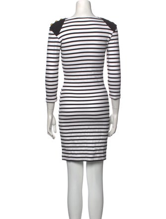 Markus Lupfer Striped Mini Dress