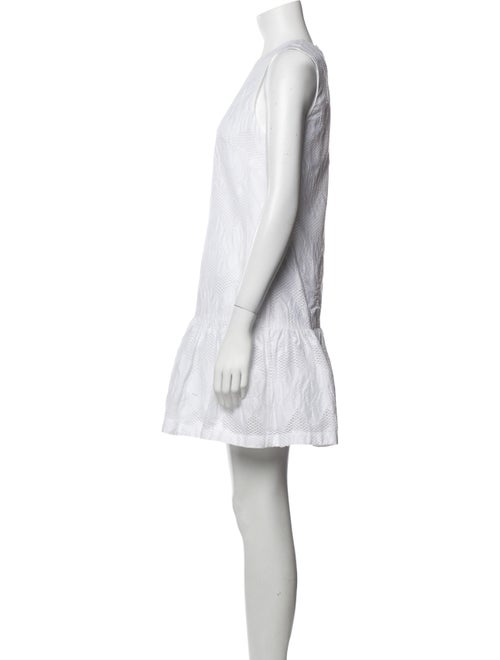 Markus Lupfer Crew Neck Mini Dress