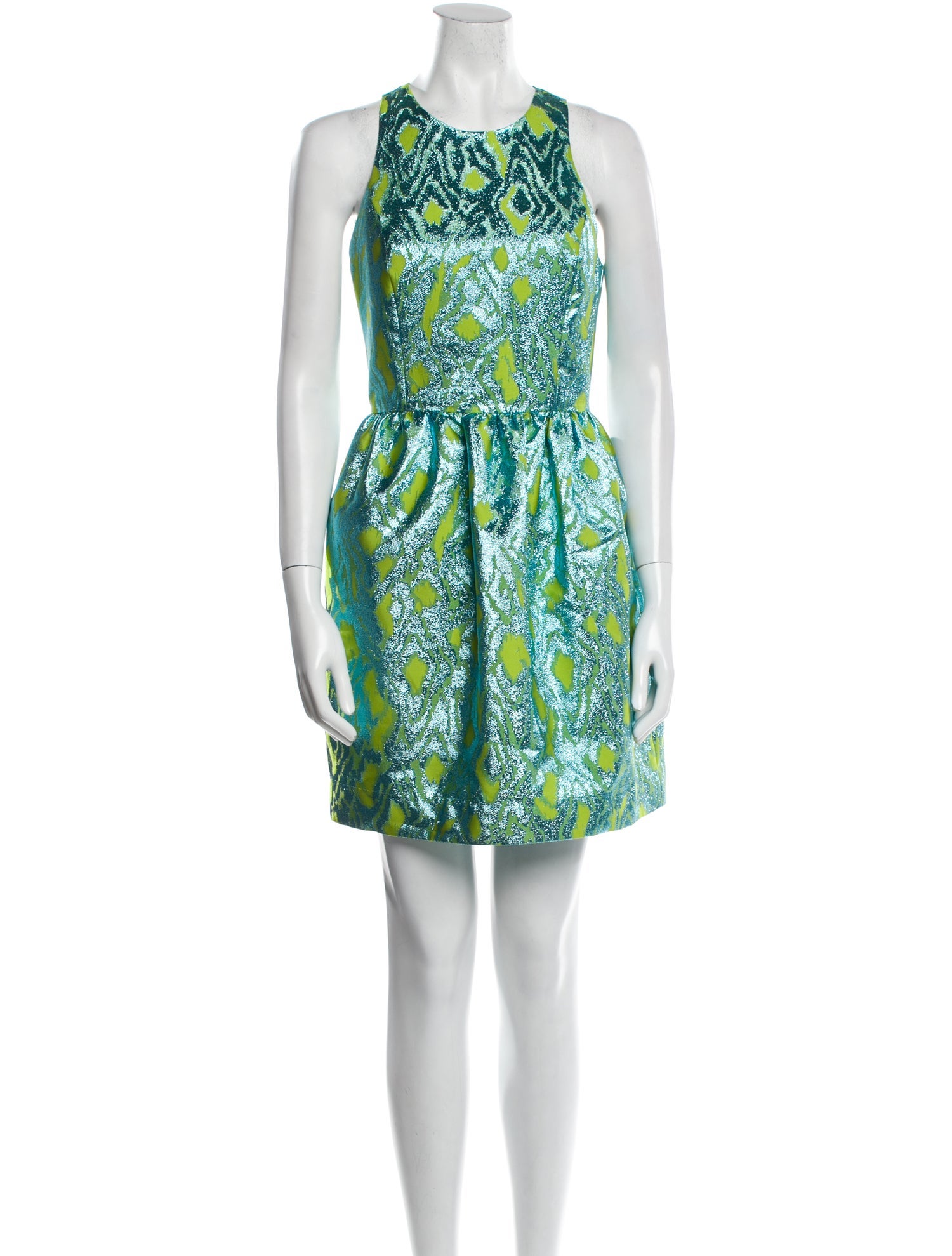 Markus Lupfer Printed Mini Dress