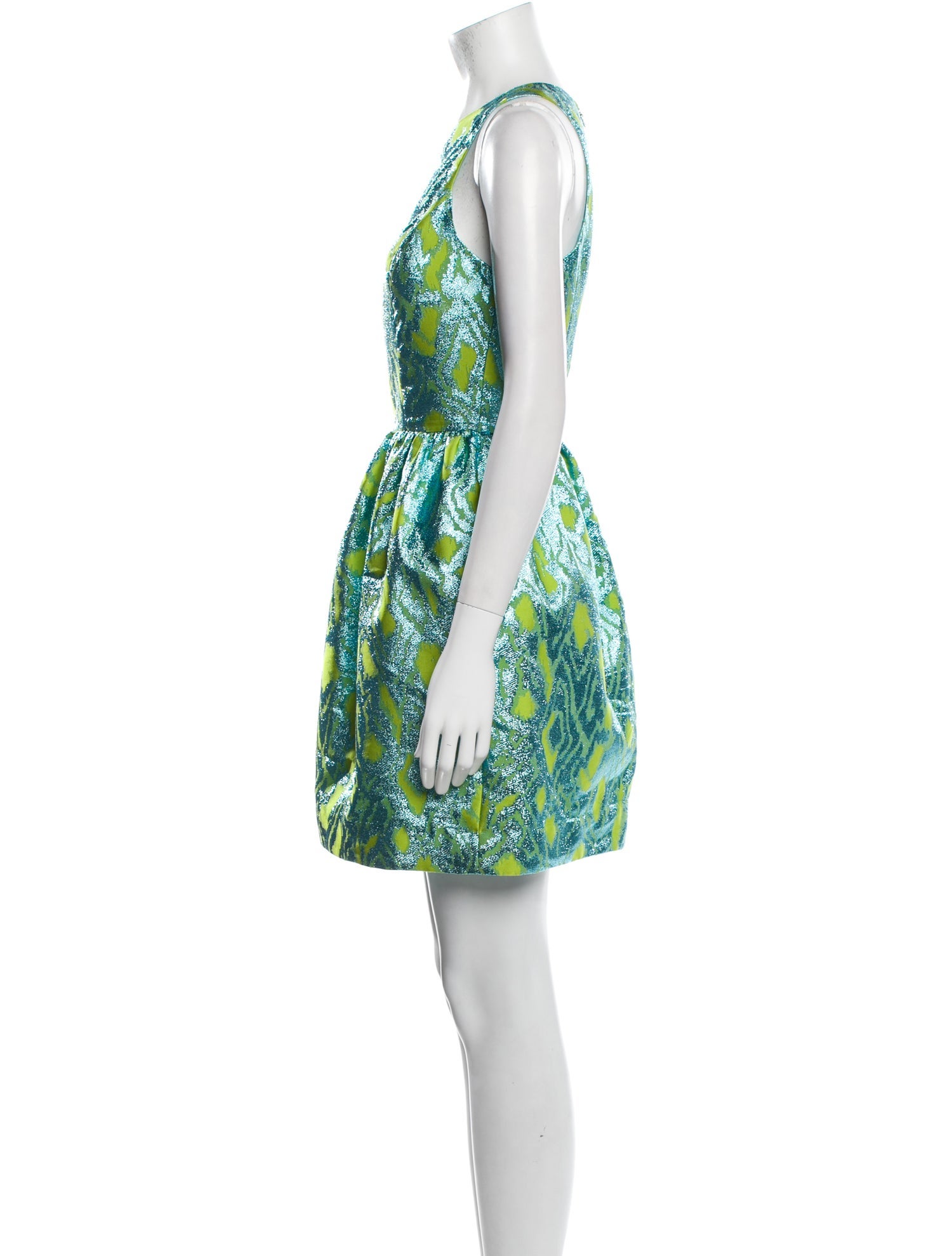 Markus Lupfer Printed Mini Dress