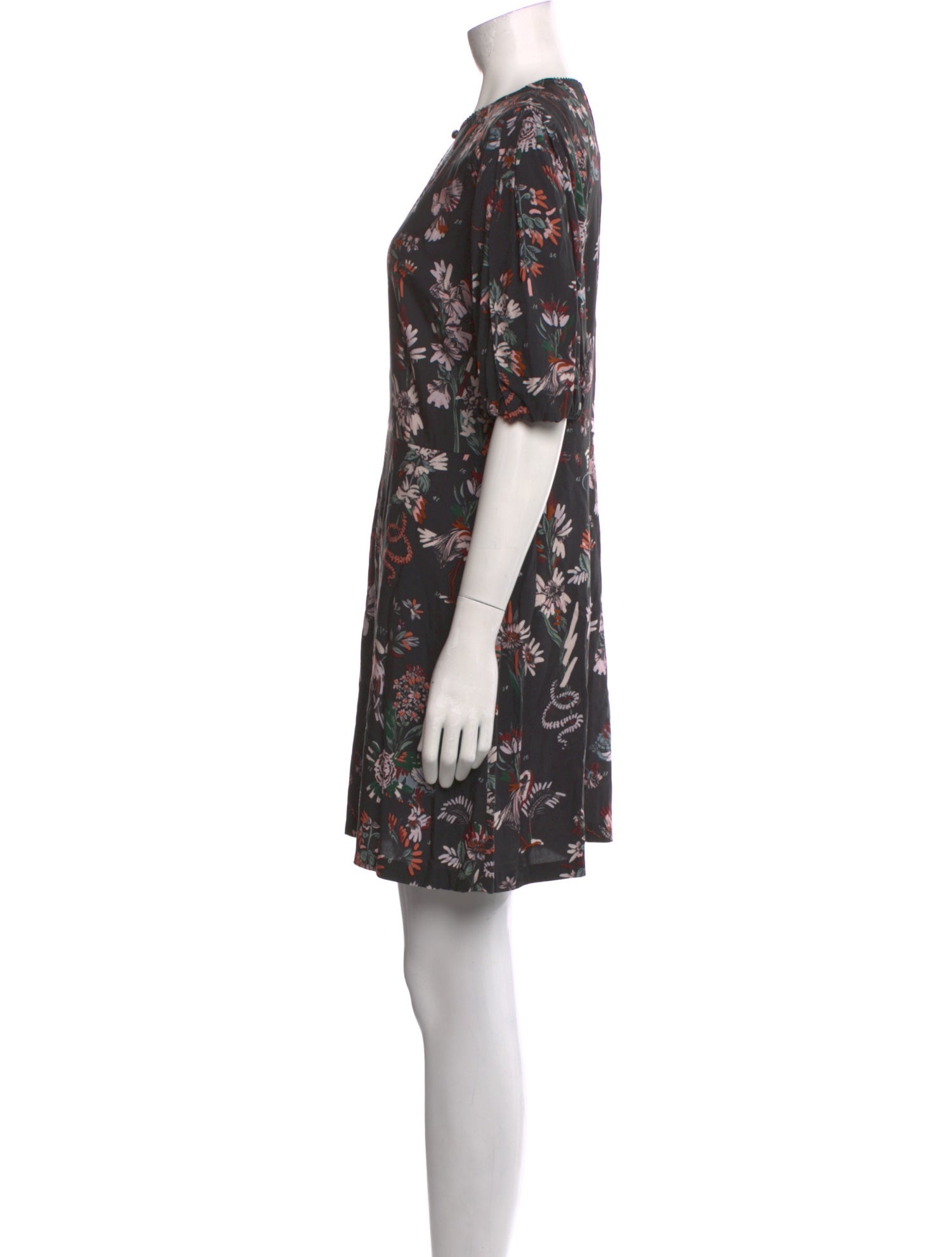 Markus Lupfer Silk Mini Dress