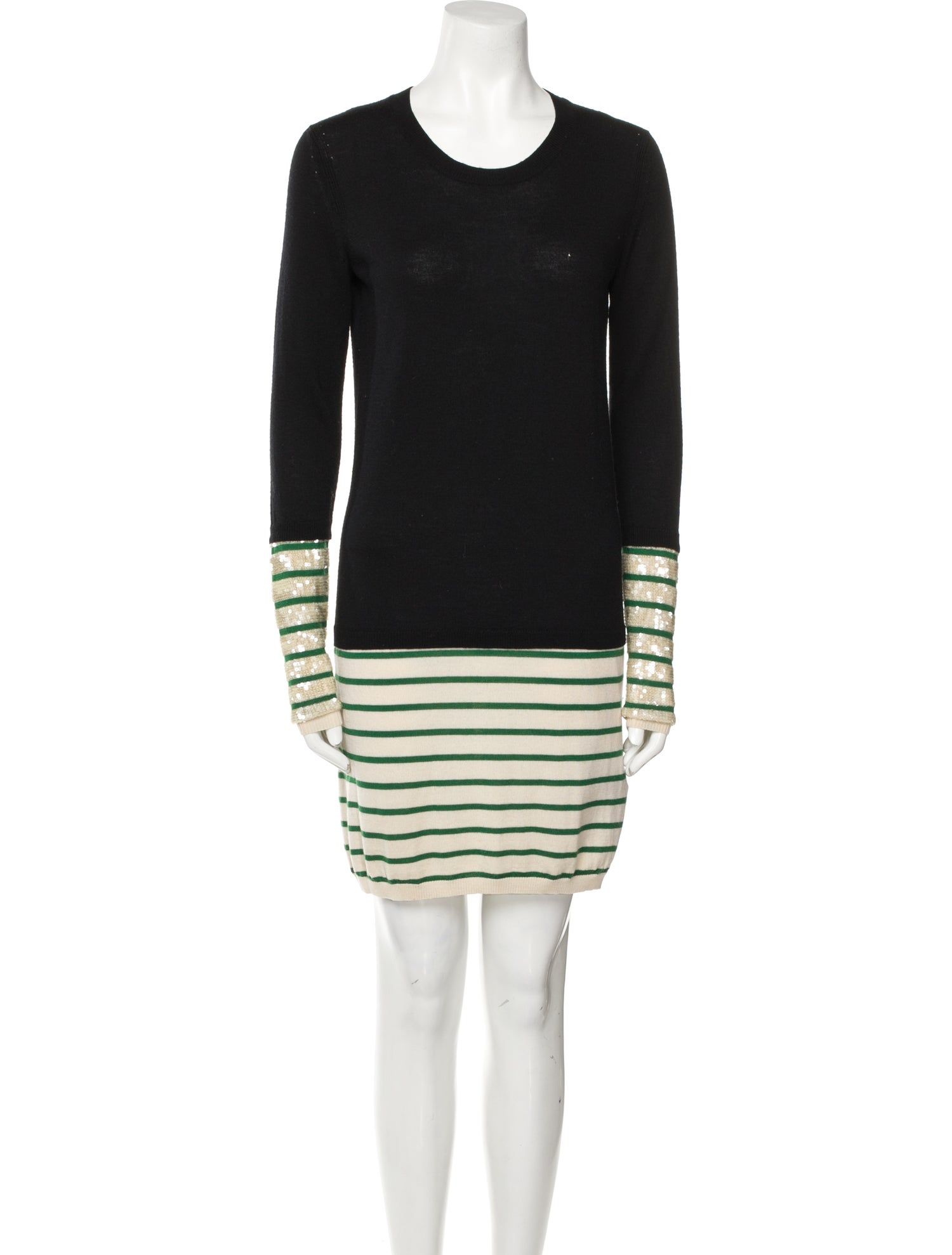 Markus Lupfer Merino Wool Mini Dress