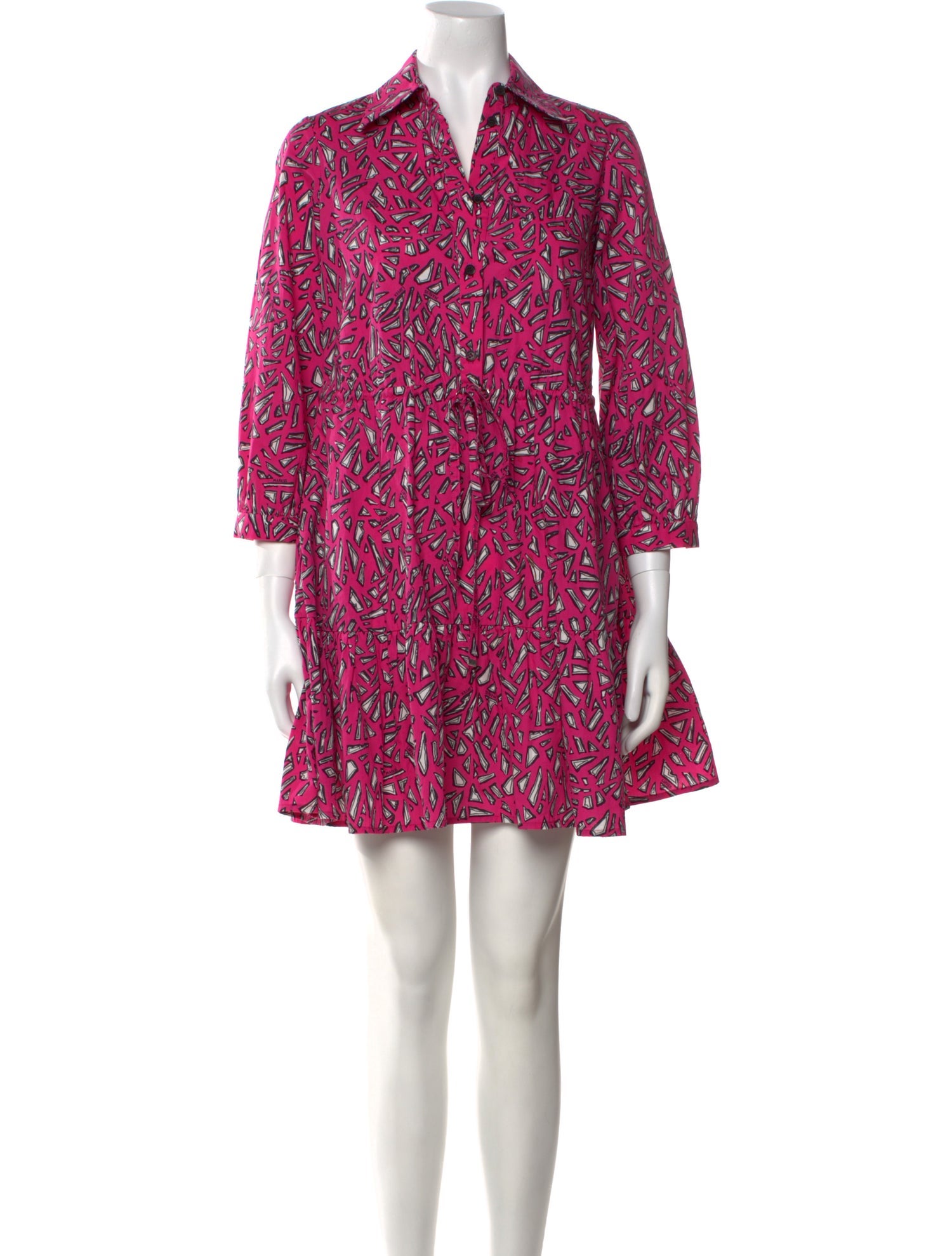 Markus Lupfer Printed Mini Dress