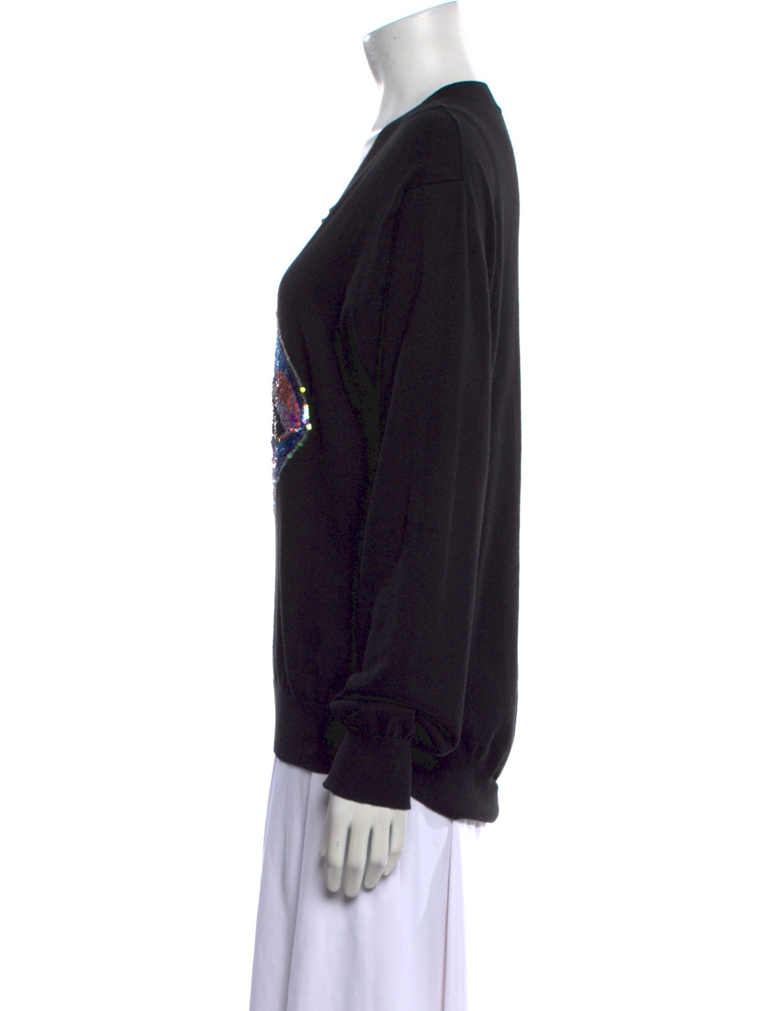 Markus Lupfer Graphic Print Crew Neck Sweater