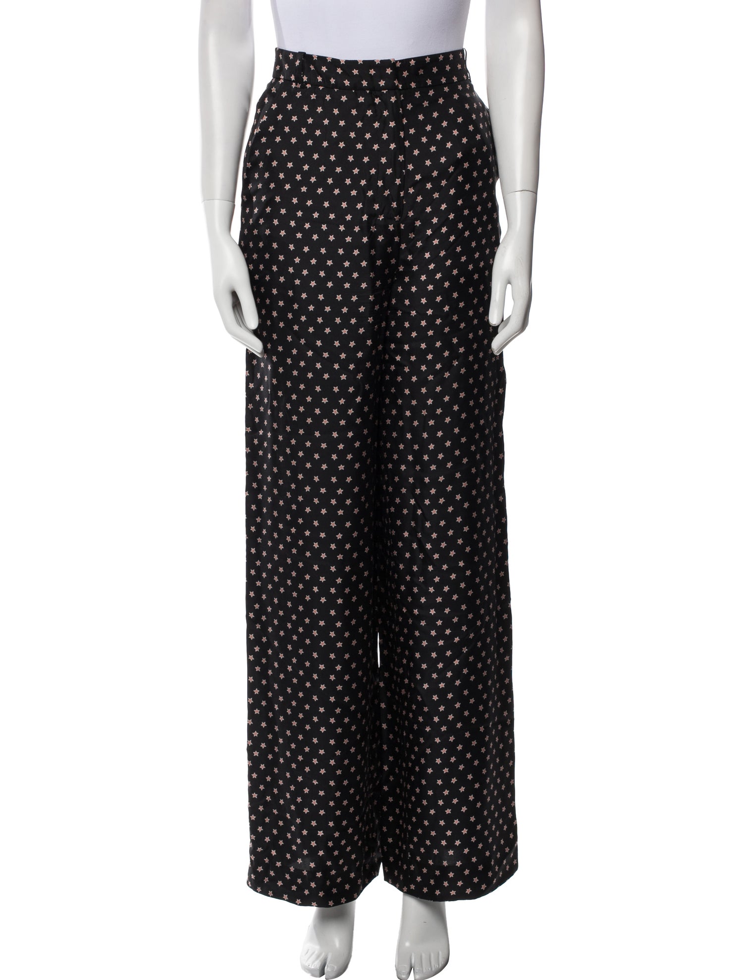 Markus Lupfer Printed Wide Leg Pants