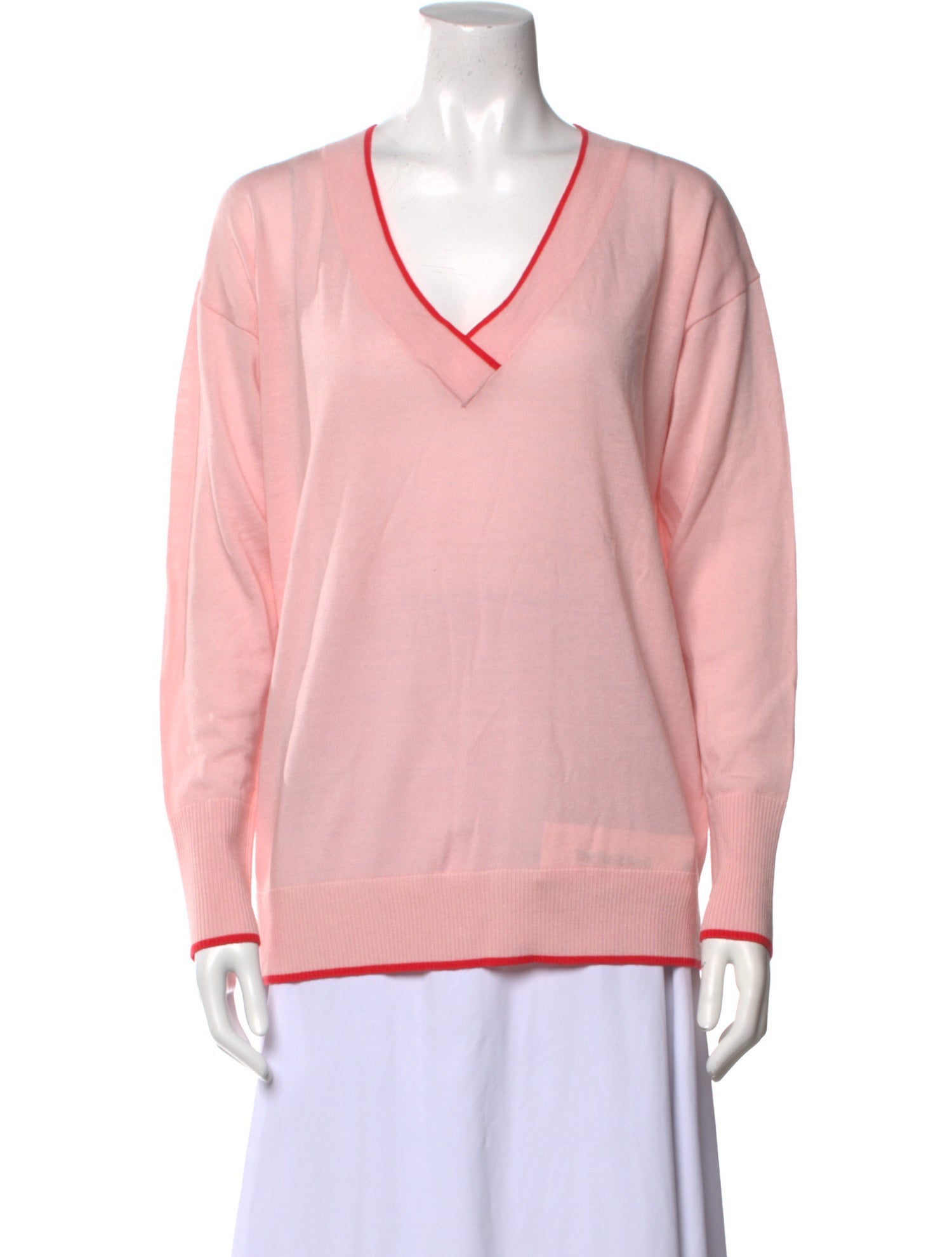 Markus Lupfer Merino Wool V-Neck Sweater