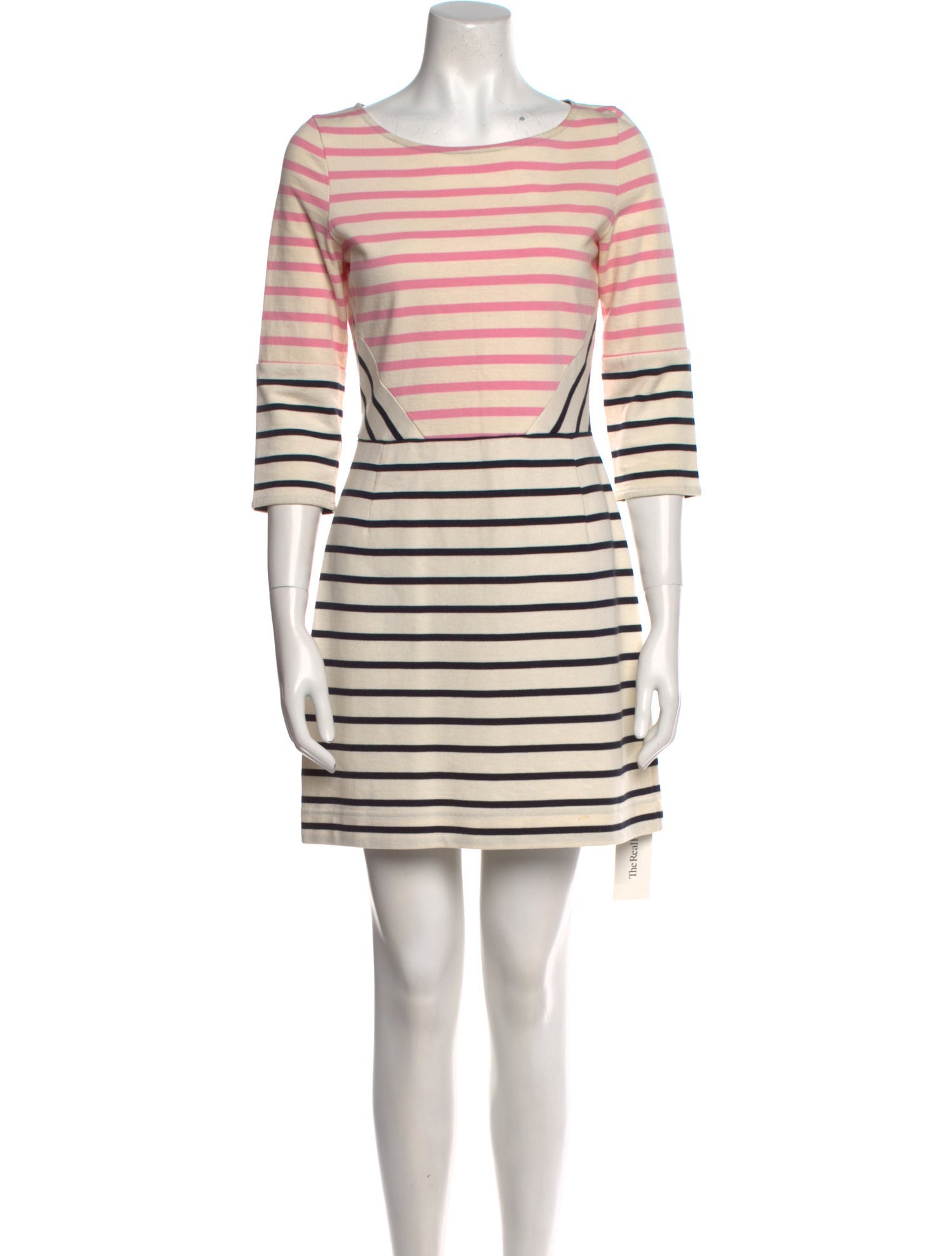 Markus Lupfer Striped Mini Dress