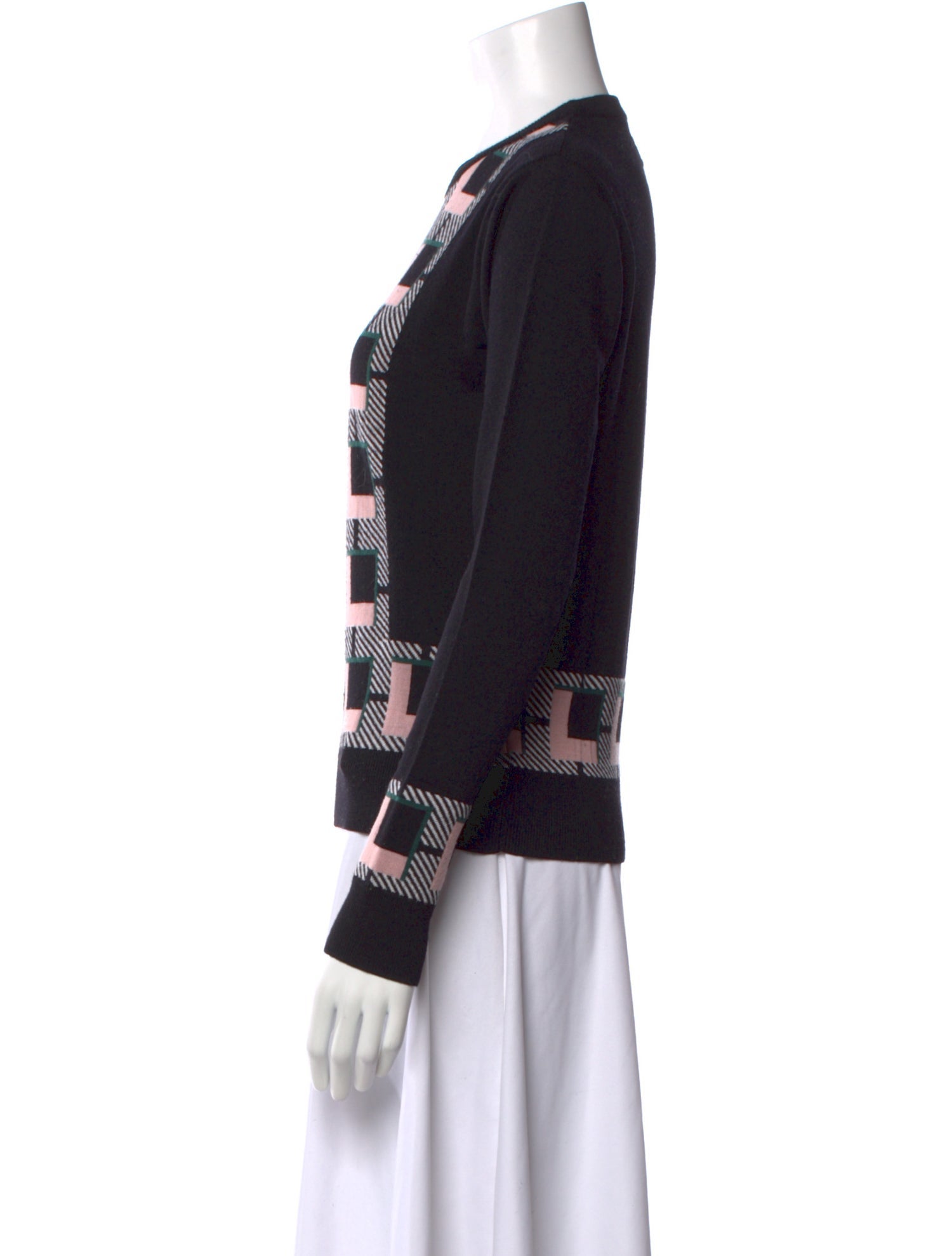 Markus Lupfer Wool Printed Sweater