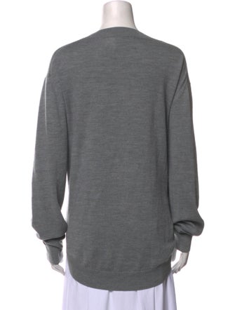 Markus Lupfer Merino Wool Graphic Print Sweater