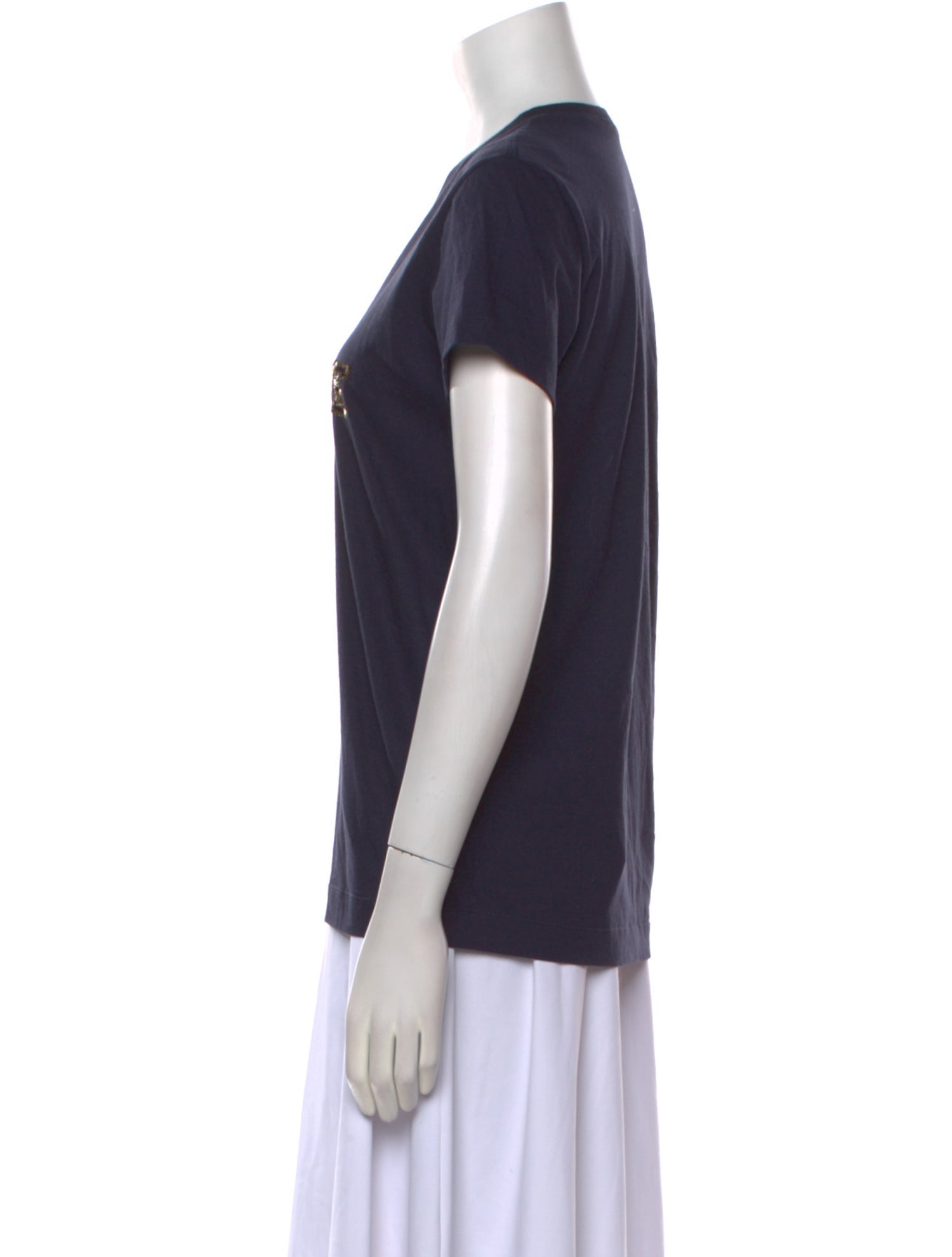 Markus Lupfer Graphic Print Scoop Neck T-Shirt